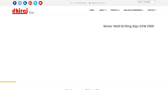 Desktop Screenshot of dhirajrigs.com