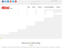 Tablet Screenshot of dhirajrigs.com